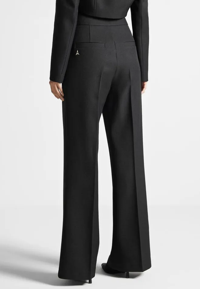 Manire De Voir Matching Sets Manire De Voir Woman High Waisted Tailored Trousers 8211 Black