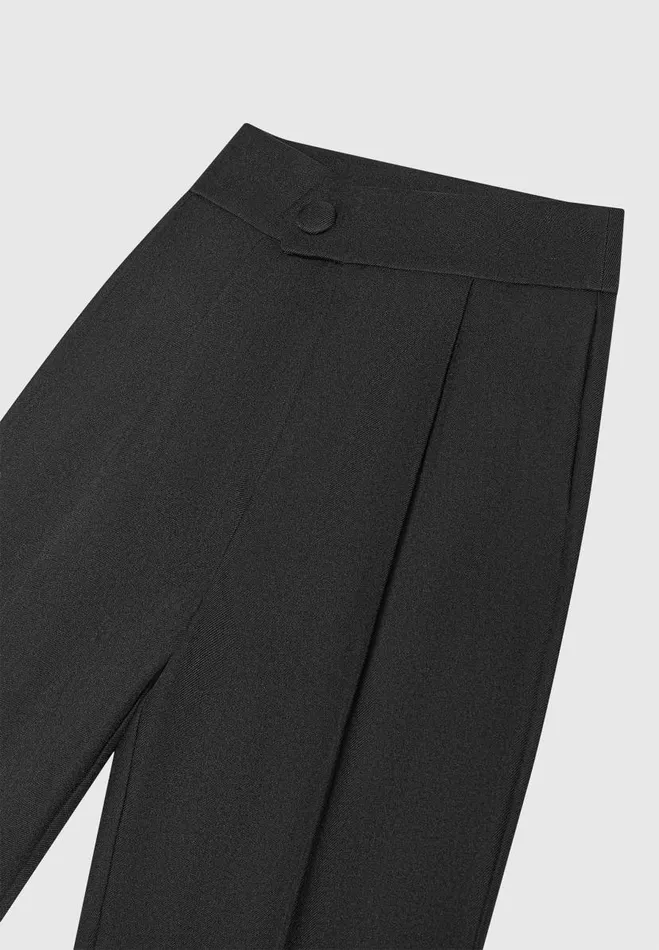 Manire De Voir Matching Sets Manire De Voir Woman High Waisted Tailored Trousers 8211 Black