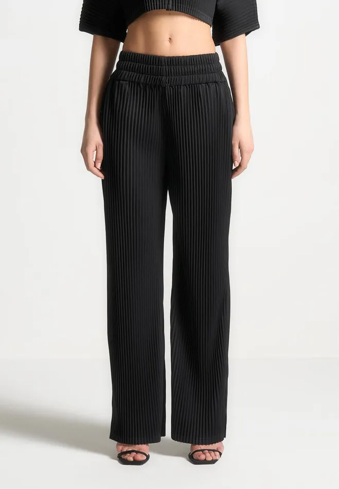 Manire De Voir Matching Sets Manire De Voir Woman Pleated Trousers 8211 Black
