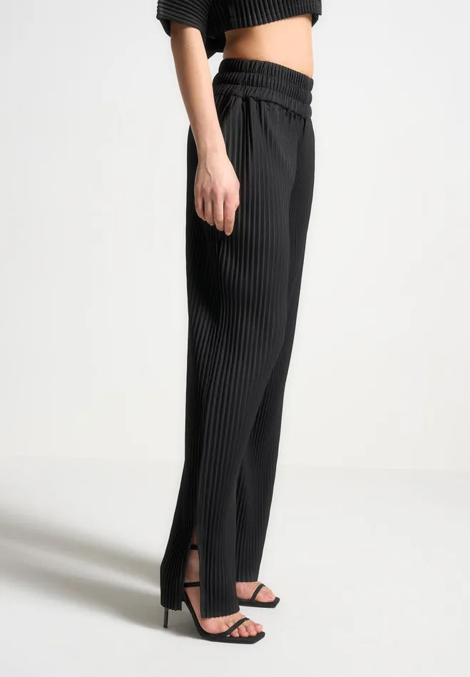 Manire De Voir Matching Sets Manire De Voir Woman Pleated Trousers 8211 Black