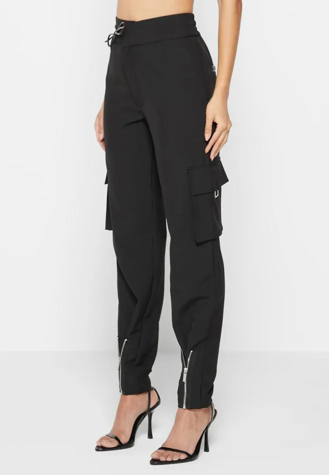 Manire De Voir Matching Sets Manire De Voir Woman Trousers With Zip Detail 8211 Black