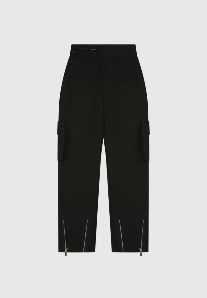 Manire De Voir Matching Sets Manire De Voir Woman Trousers With Zip Detail 8211 Black