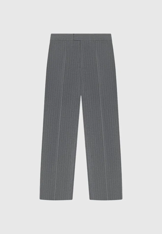 Manire De Voir Modern Tailoring Manire De Voir Man Relaxed Fit Pinstripe Tailored Trousers 8211 Grey