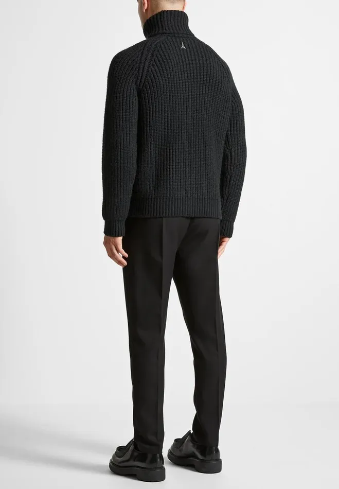 Manire De Voir Modern Tailoring Manire De Voir Man Slim Fit Tailored Trousers 8211 Black