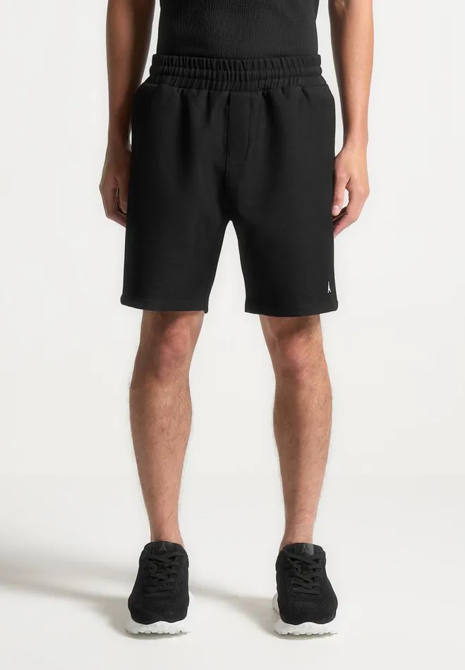 Manire De Voir Short Sets Manire De Voir Man Eiffel Twill Shorts 8211 Black
