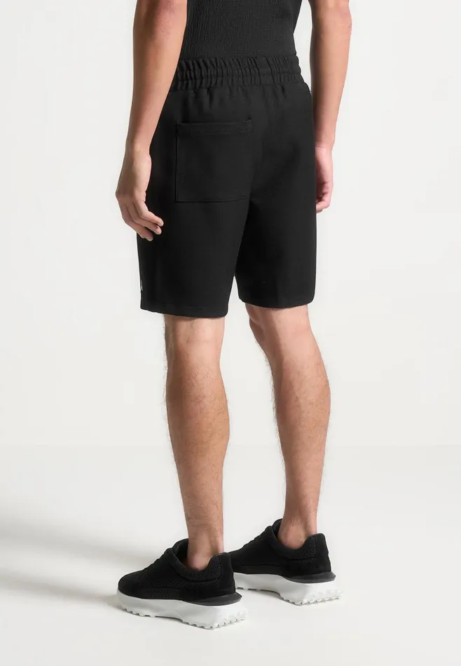 Manire De Voir Short Sets Manire De Voir Man Eiffel Twill Shorts 8211 Black
