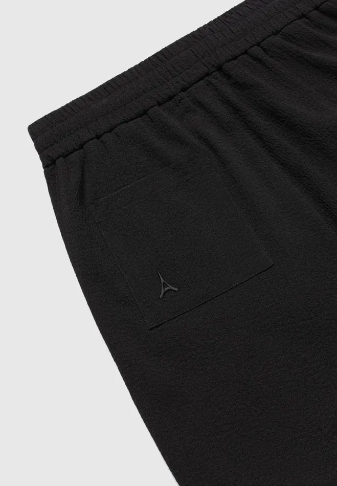 Manire De Voir Short Sets Manire De Voir Man Seersucker Shorts 8211 Black