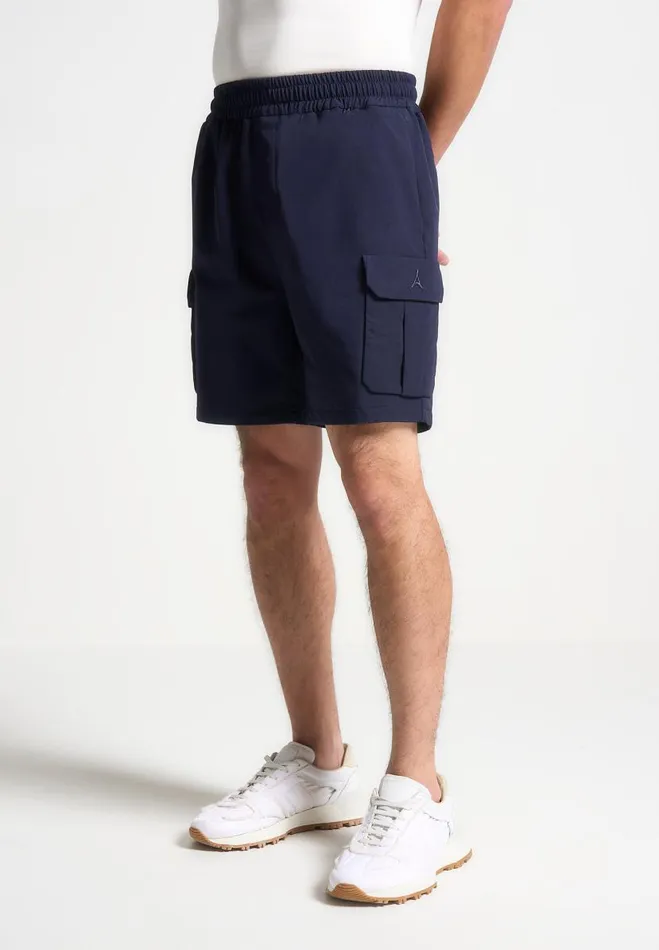 Manire De Voir Shorts Manire De Voir Man Technical Cargo Shorts 8211 Navy