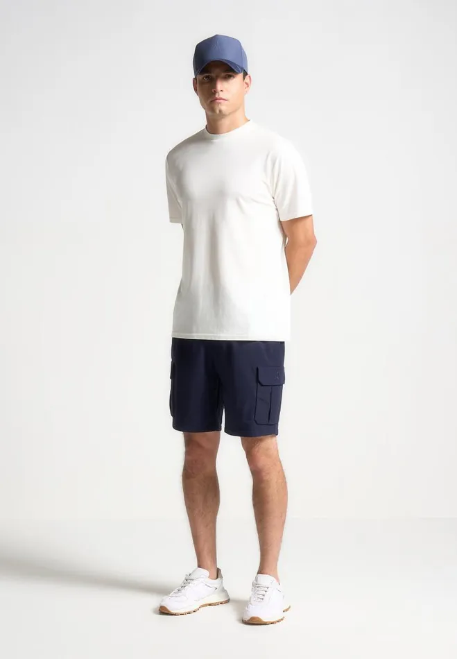 Manire De Voir Shorts Manire De Voir Man Technical Cargo Shorts 8211 Navy