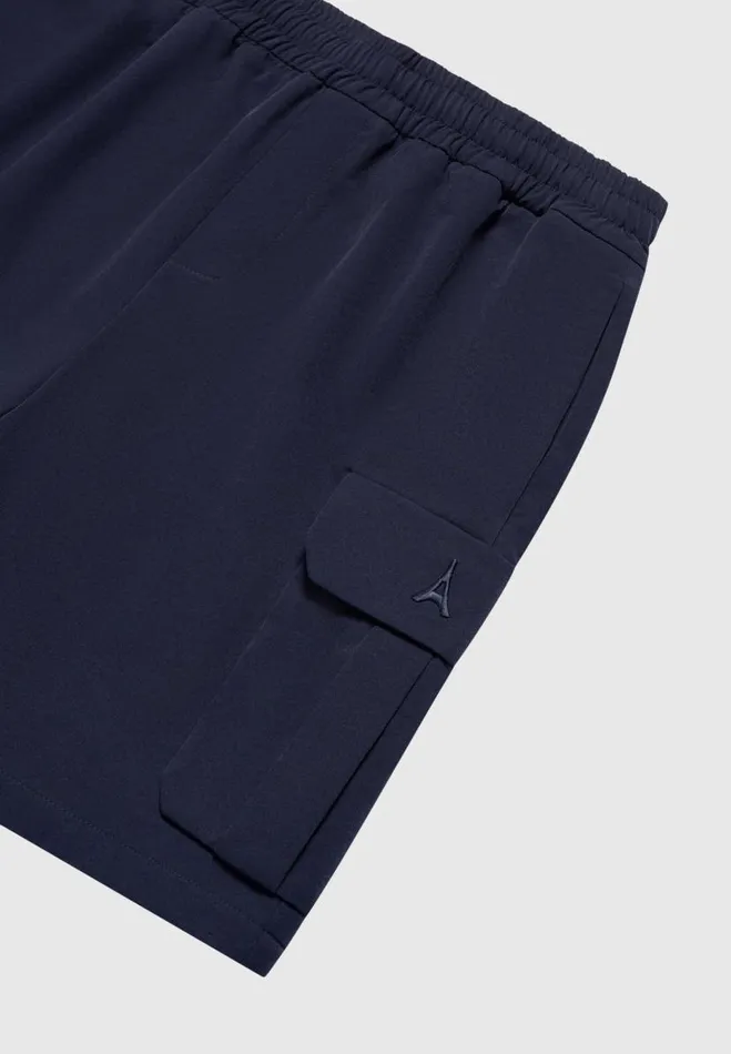 Manire De Voir Shorts Manire De Voir Man Technical Cargo Shorts 8211 Navy