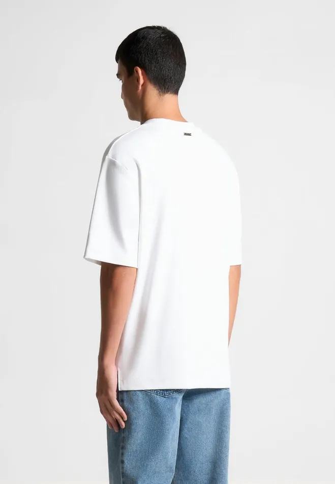 Manire De Voir TShirts and Tops Manire De Voir Man Graffiti TShirt 8211 White
