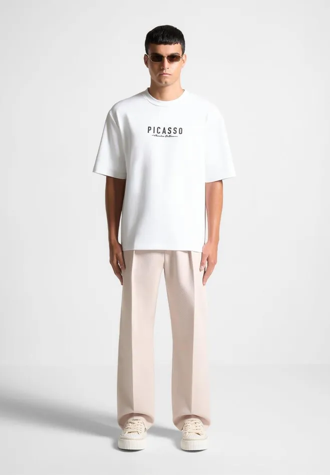 Manire De Voir TShirts and Tops Manire De Voir Man Picasso TShirt 8211 White