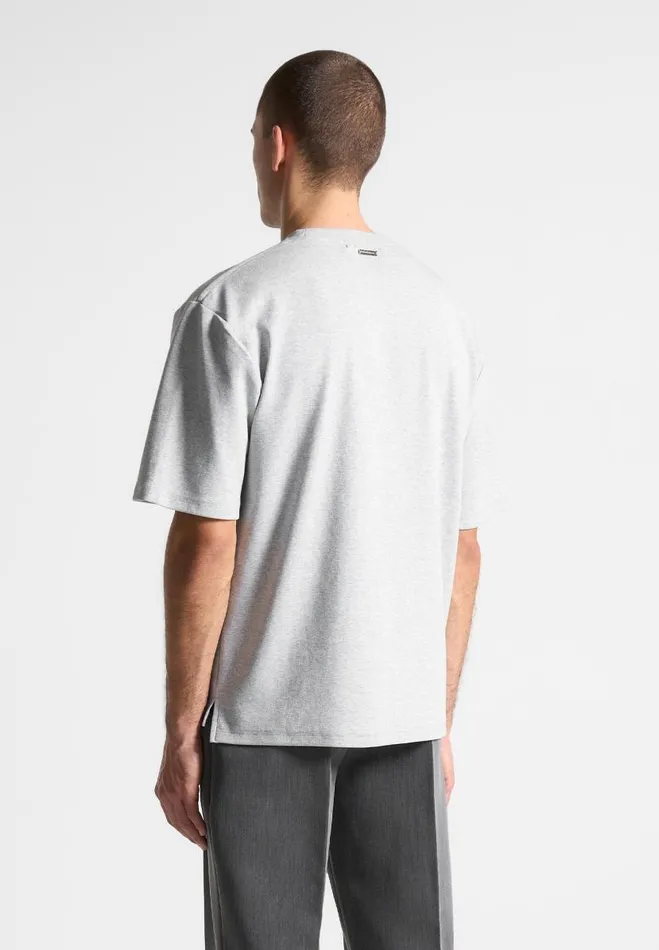 Manire De Voir TShirts and Tops Manire De Voir Man ternel Boxy Fit TShirt 8211 Grey