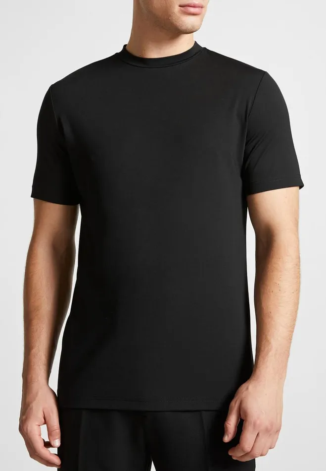 Manire De Voir TShirts and Tops Manire De Voir Man ternel Fitted Luxe TShirt 8211 Black Manire De Voir TShirts and Tops Manire De Voir Man ternel Fitted Luxe TShirt 8211 Black