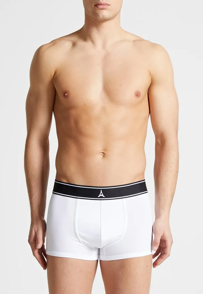Manire De Voir Underwear Manire De Voir Man L039Eiffel Boxers Pack Of 3 8211 White