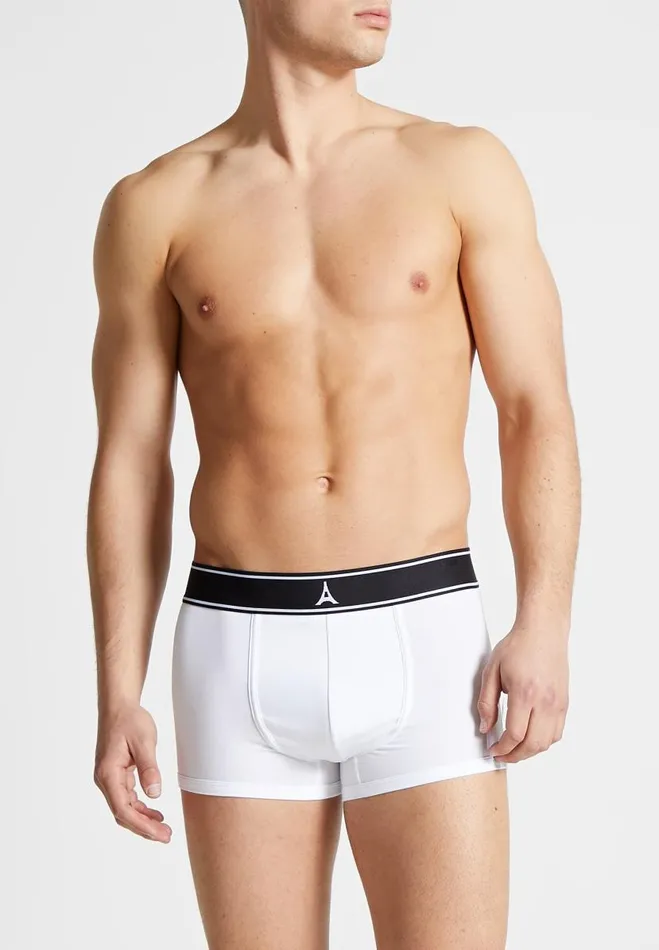 Manire De Voir Underwear Manire De Voir Man L039Eiffel Boxers Pack Of 3 8211 White