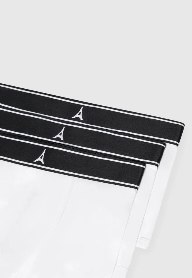 Manire De Voir Underwear Manire De Voir Man L039Eiffel Boxers Pack Of 3 8211 White
