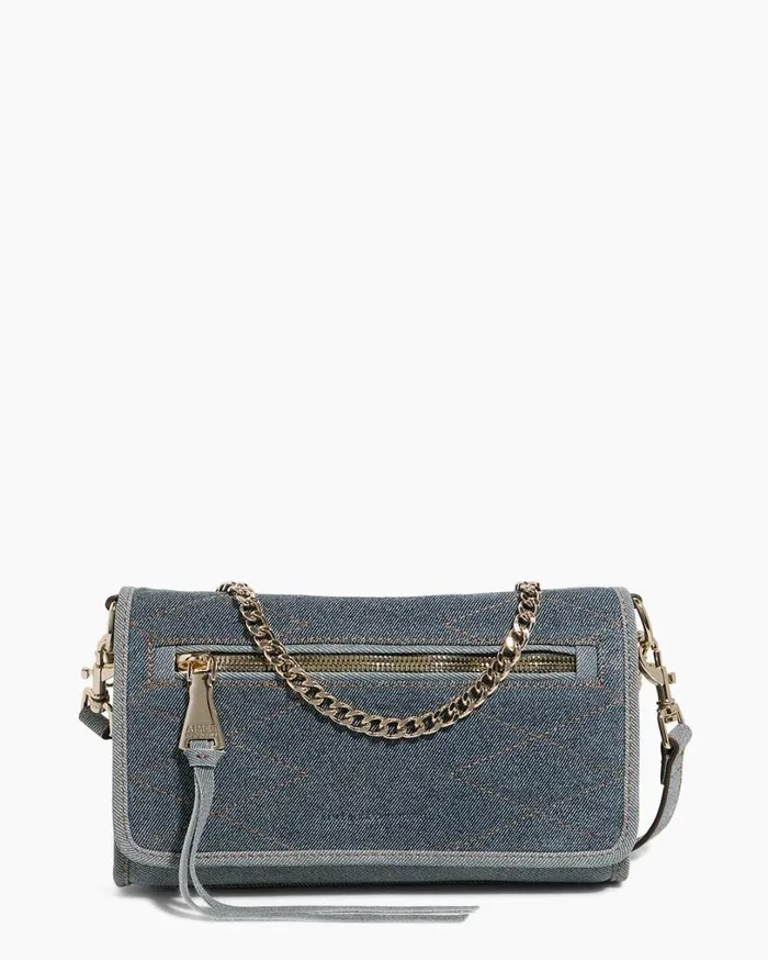 Mantra Convertible Shoulder Denim Leather Women Aimee Kestenberg Satchels