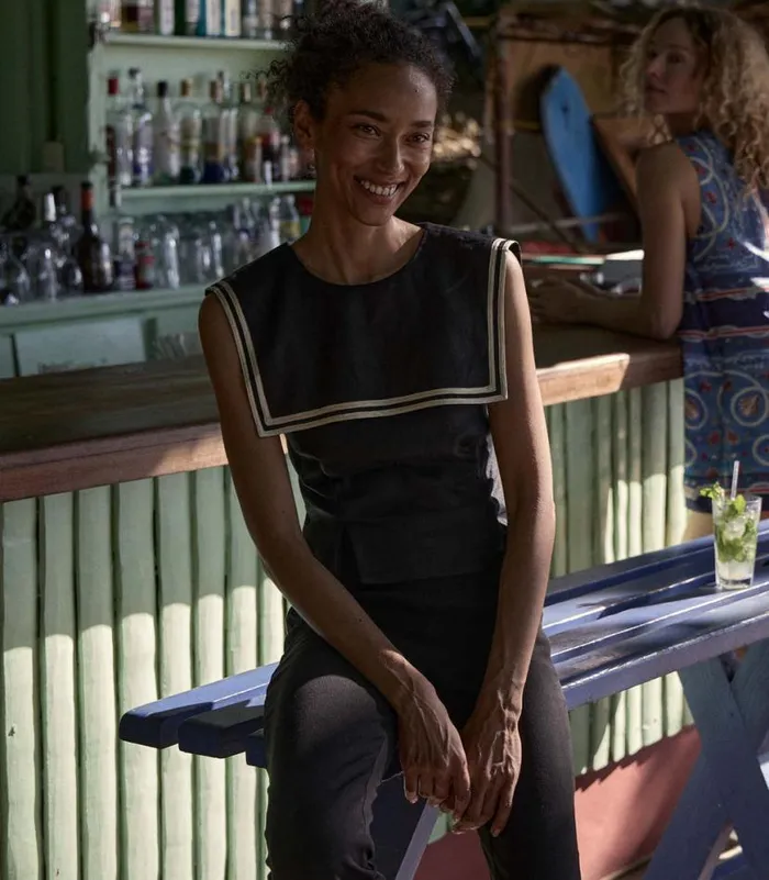 MARGIE TOP Black Shop DEN Tops