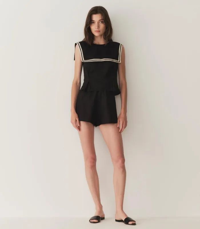 MARGIE TOP Black Shop DEN Tops