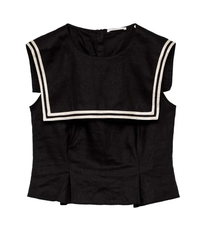 MARGIE TOP Black Shop DEN Tops