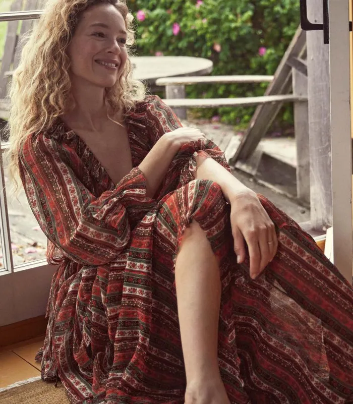 MARLANNA DRESS Villa Floral Shop DEN Dresses