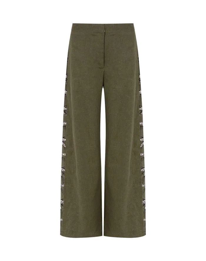 Matching Sets Women ViX Paula Hermanny Bree Pants 8211 Evergreen
