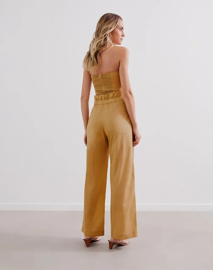 Matching Sets Women ViX Paula Hermanny Domenique Pants 8211 Walnut