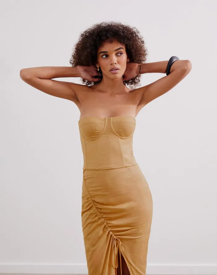 Matching Sets Women ViX Paula Hermanny Inara Top 8211 Walnut