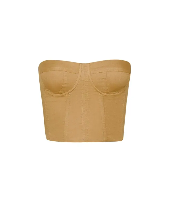 Matching Sets Women ViX Paula Hermanny Inara Top 8211 Walnut