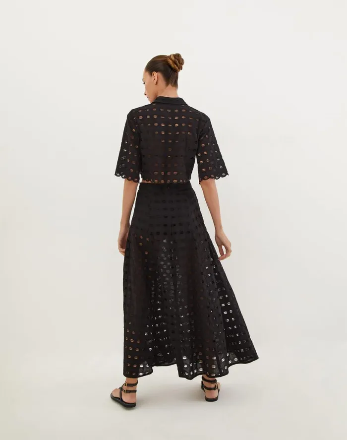 Matching Sets Women ViX Paula Hermanny Lauren Blouse 8211 Black