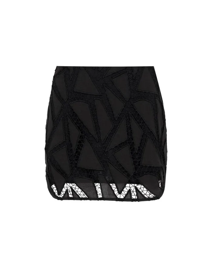 Matching Sets Women ViX Paula Hermanny Luna Mini Skirt 8211 Black