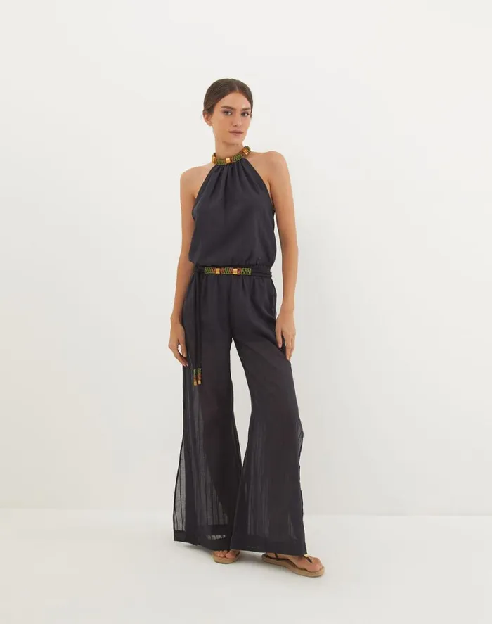 Matching Sets Women ViX Paula Hermanny Sally Blouse 8211 Black