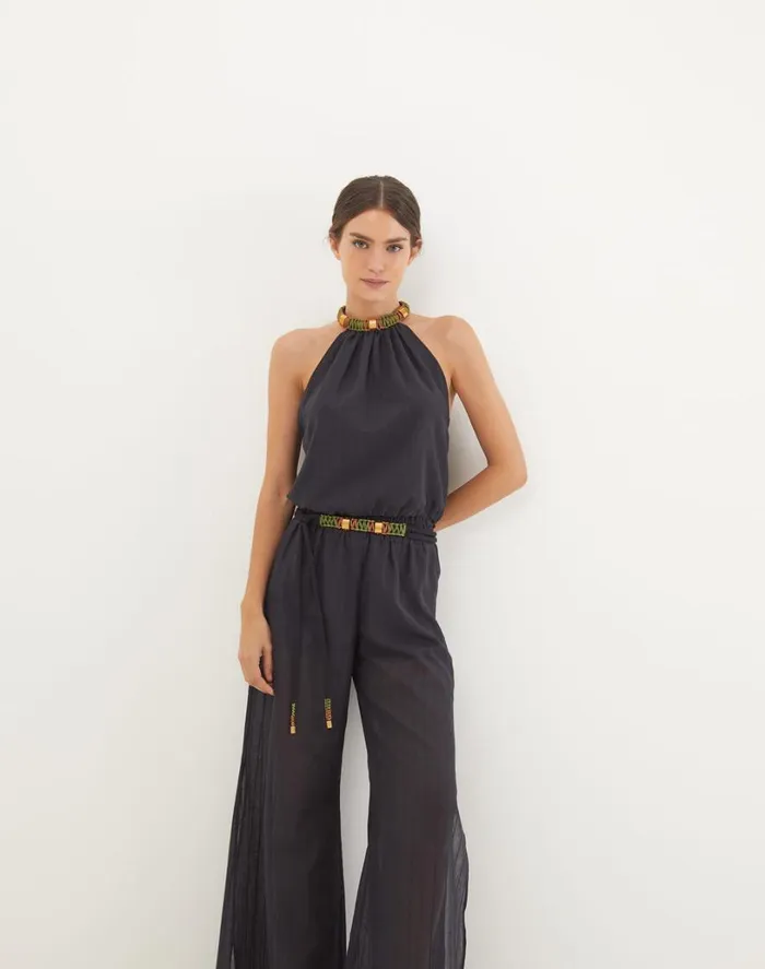 Matching Sets Women ViX Paula Hermanny Sally Blouse 8211 Black