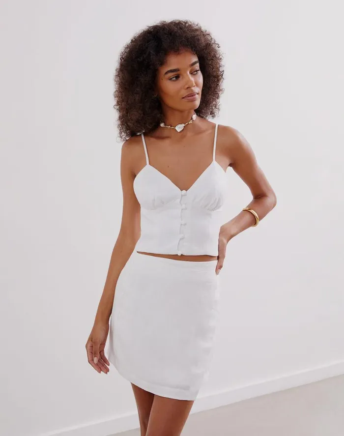 Matching Sets Women ViX Paula Hermanny Wendy Top 8211 Off White