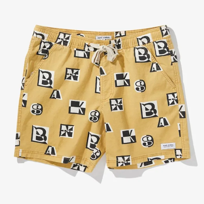 Men Banks Journal Boardshorts Alpha Boardshort Sunbeam