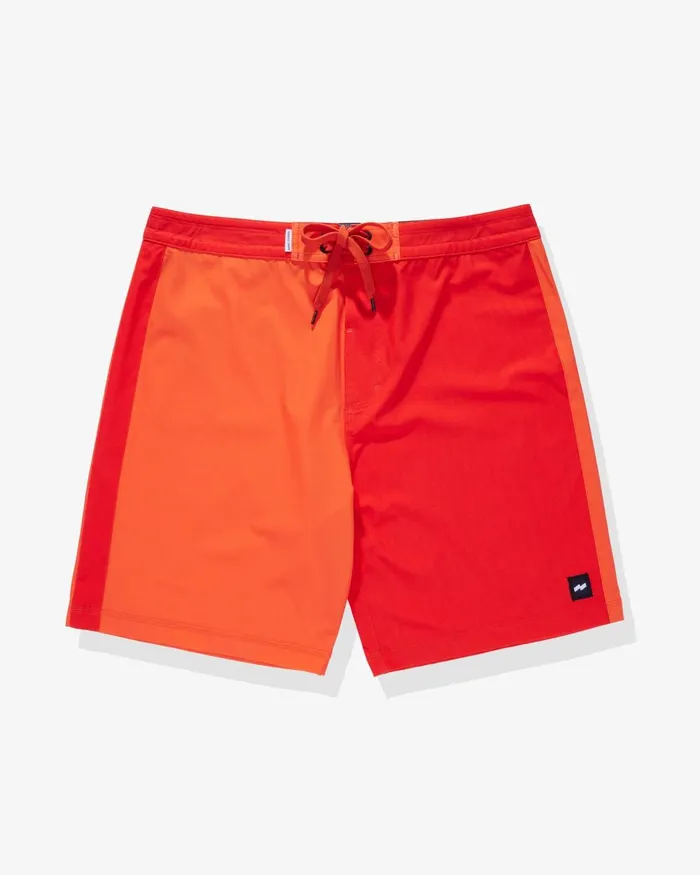 Men Banks Journal Boardshorts Journal Boardshort Firey Red