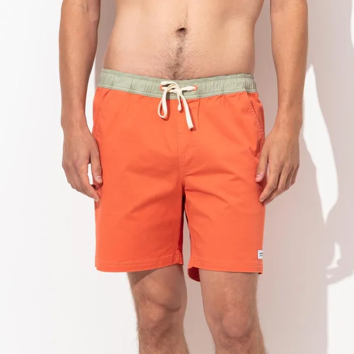 Men Banks Journal Boardshorts Primary Elastic Boardshort Faded Rose Men Banks Journal Boardshorts Primary Elastic Boardshort Faded Rose