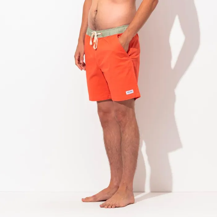 Men Banks Journal Boardshorts Primary Elastic Boardshort Faded Rose Men Banks Journal Boardshorts Primary Elastic Boardshort Faded Rose