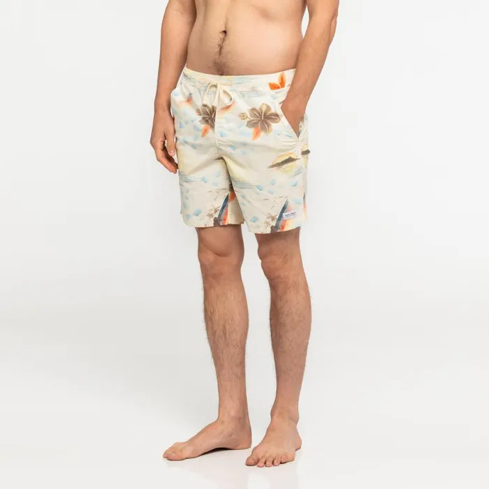 Men Banks Journal Boardshorts Rainbows Elastic Boardshort Blue Fog
