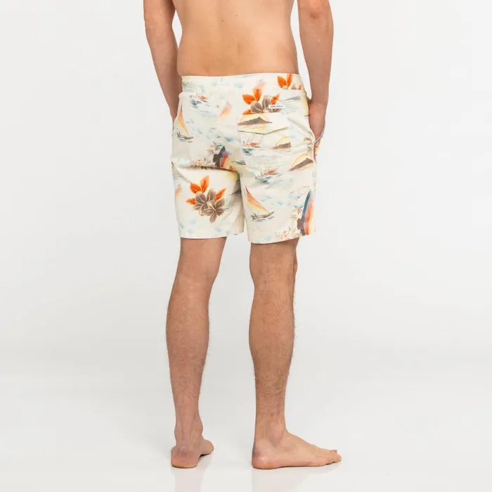 Men Banks Journal Boardshorts Rainbows Elastic Boardshort Blue Fog