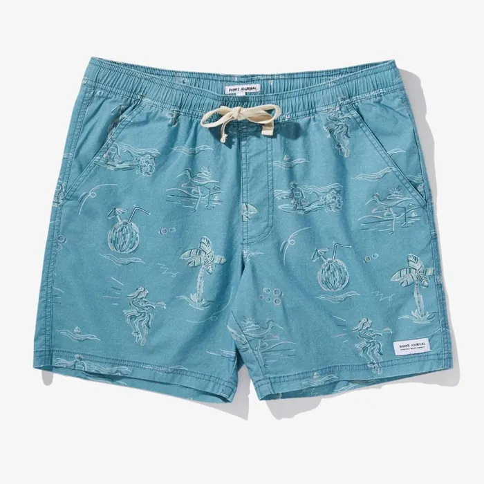 Men Banks Journal Boardshorts Seaside Boardshort Smoke Blue