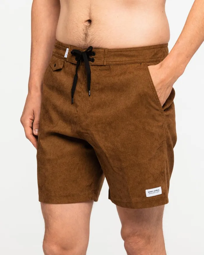 Men Banks Journal Boardshorts Slow Boardshort Toffee