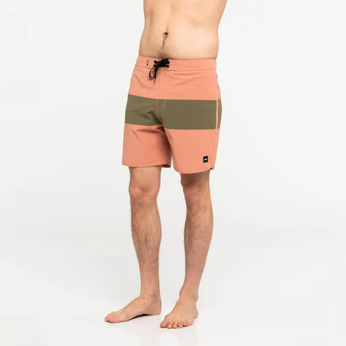Men Banks Journal Boardshorts Validate Boardshort Salmon