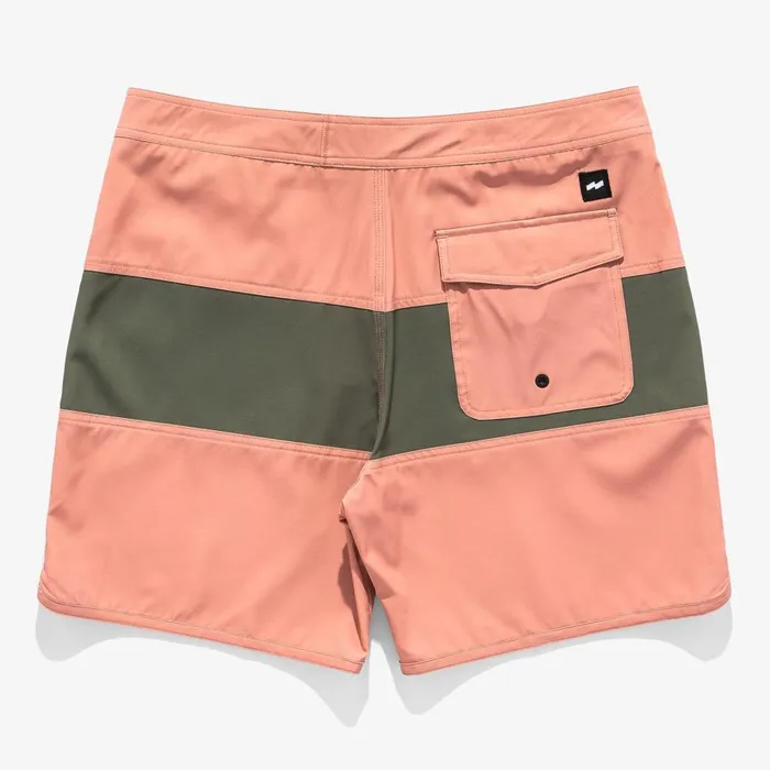 Men Banks Journal Boardshorts Validate Boardshort Salmon