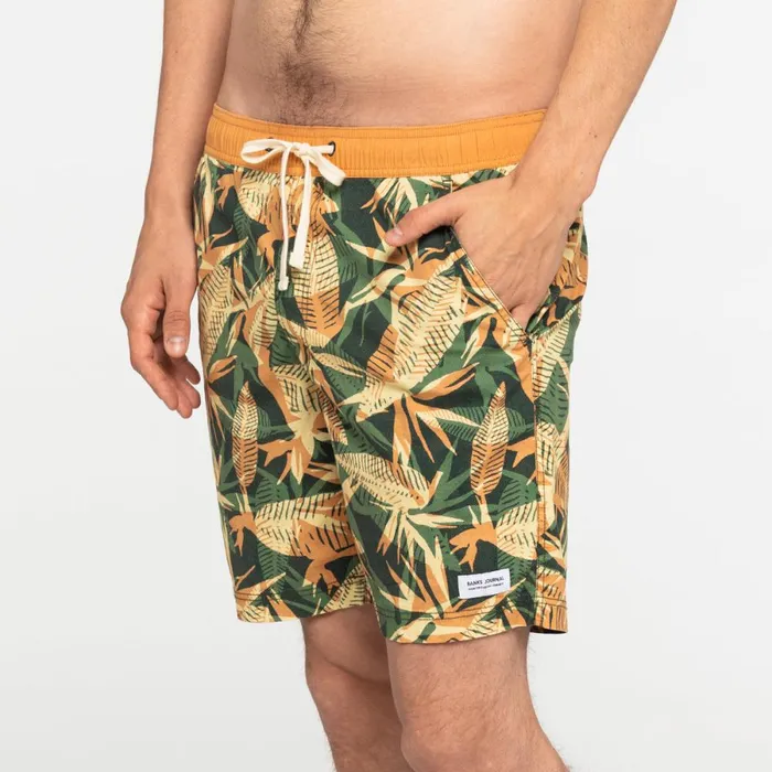 Men Banks Journal Boardshorts Void Elastic Boardshort Deep Forest