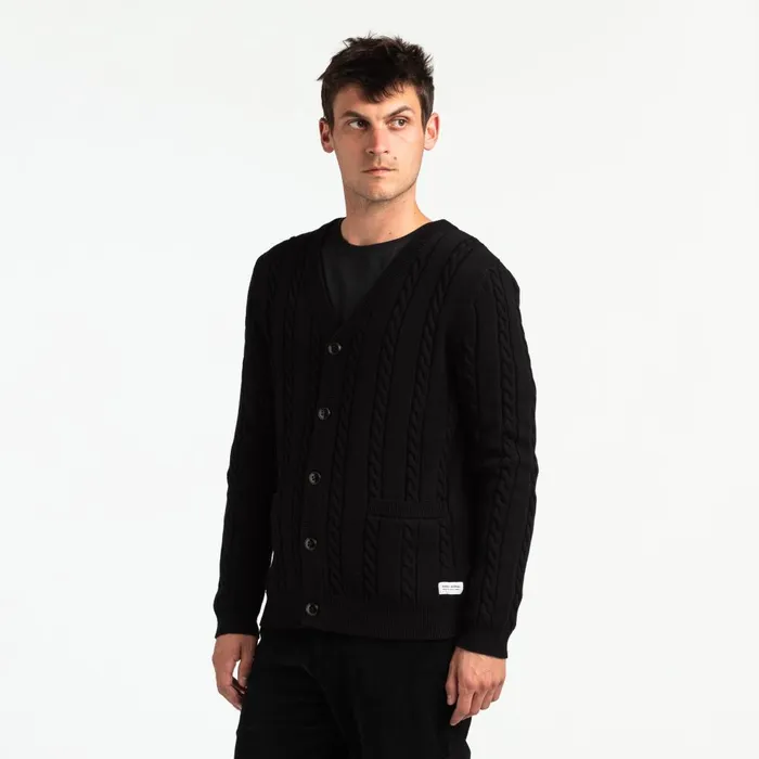 Men Banks Journal Fleeces and Knitwear Off The Grid Knitwear Dirty Black