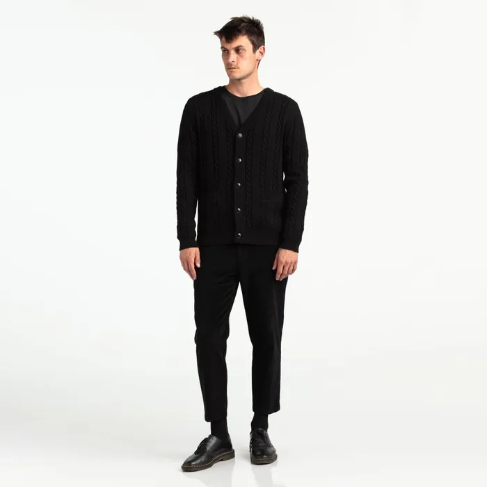 Men Banks Journal Fleeces and Knitwear Off The Grid Knitwear Dirty Black
