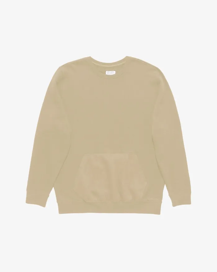 Men Banks Journal Fleeces and Knitwear Primary Deluxe Crew Neck Fleece Elm