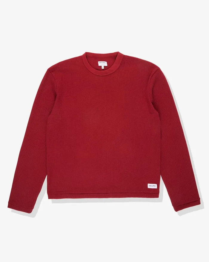 Men Banks Journal Fleeces and Knitwear Trey Fleece Cabernet